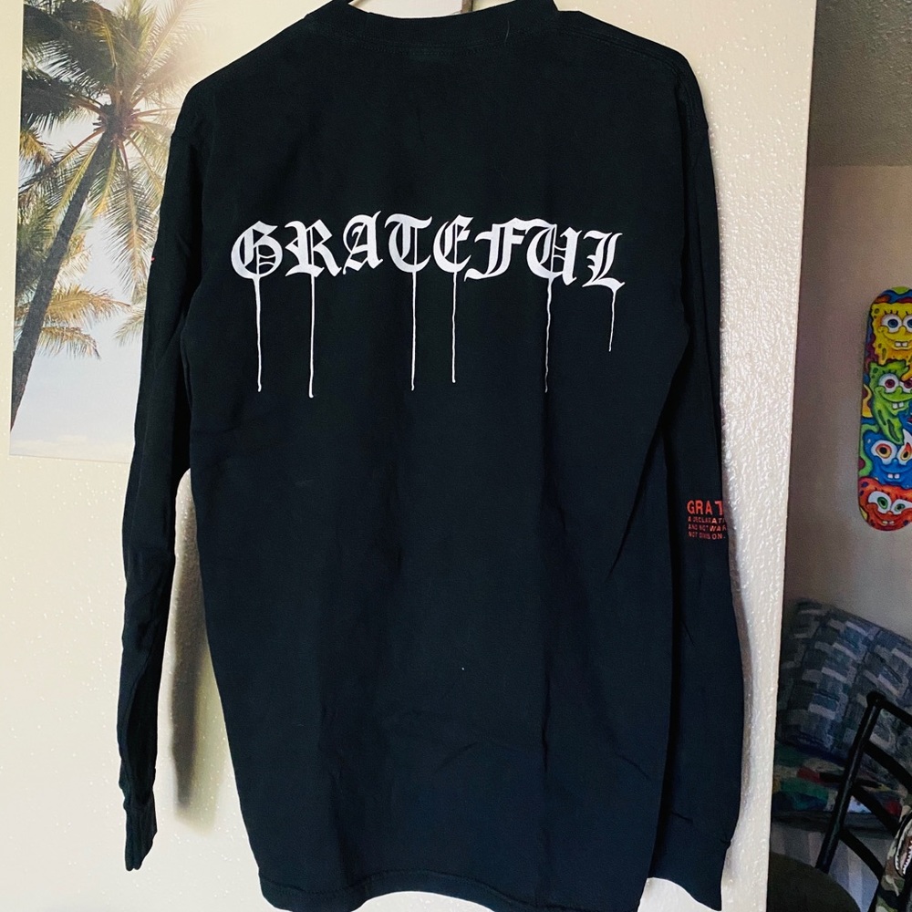 GRATEFUL long sleeve (black)